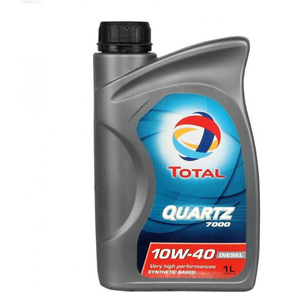 Total Quartz Diesel 7000 10W / 40 puolisynteettinen moottoriöljy, 1 L hinta ja tiedot | Moottoriöljyt | hobbyhall.fi