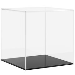 vidaXL Esittelylaatikko läpinäkyvä 30x30x30 cm akryyli hinta ja tiedot | Toimistotarvikkeet | hobbyhall.fi