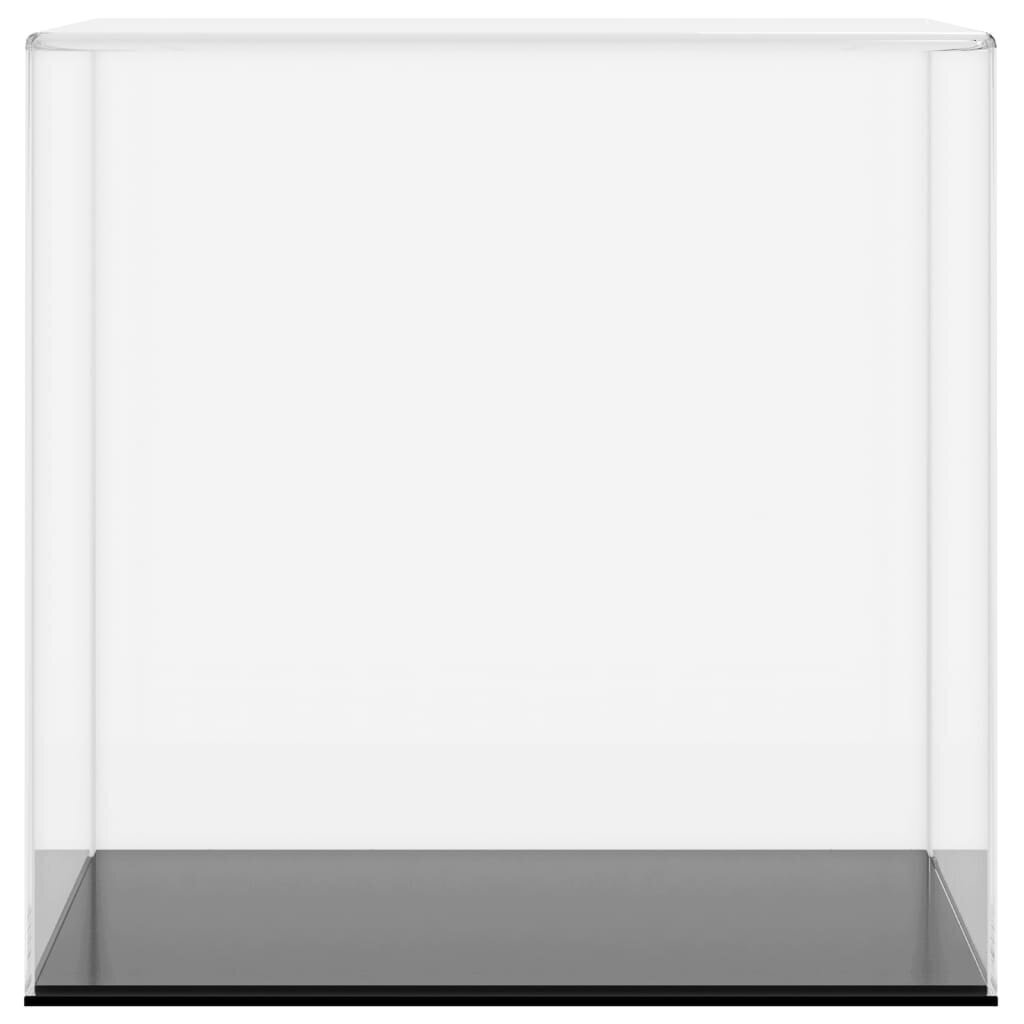vidaXL Esittelylaatikko läpinäkyvä 30x30x30 cm akryyli hinta ja tiedot | Toimistotarvikkeet | hobbyhall.fi