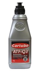 Carlube-mineraaliöljy automaattivaihteistolle Dexron III G ATF-Q3, 1L hinta ja tiedot | Carlube Autotuotteet | hobbyhall.fi