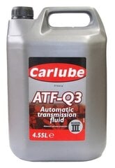 Carlube-mineraaliöljy automaattivaihteistolle Dexron III G ATF-Q3, 4,55 L hinta ja tiedot | Moottoriöljyt | hobbyhall.fi
