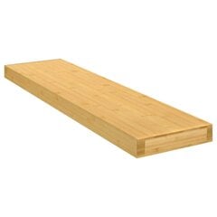 vidaXL Seinähylly 80x20x4 cm bambu hinta ja tiedot | Hyllyt | hobbyhall.fi