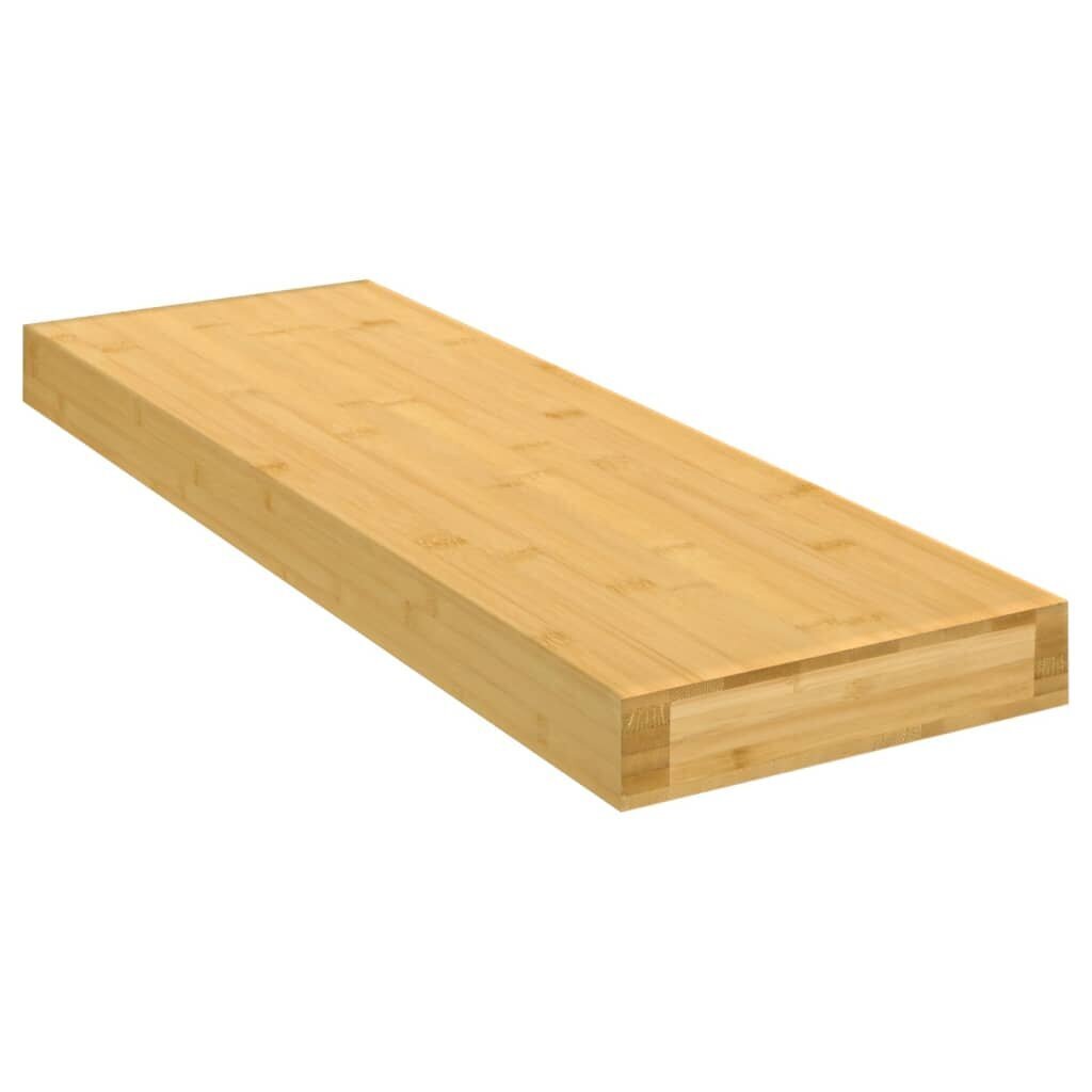 vidaXL Seinähylly 60x20x4 cm bambu hinta ja tiedot | Hyllyt | hobbyhall.fi