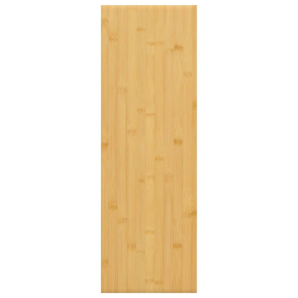 vidaXL Seinähylly 60x20x4 cm bambu hinta ja tiedot | Hyllyt | hobbyhall.fi