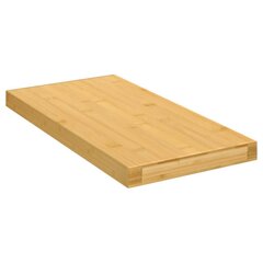 vidaXL Seinähylly 40x20x2,5 cm bambu hinta ja tiedot | Hyllyt | hobbyhall.fi