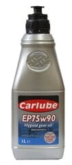 Carlube 75W / 90 puolisynteettinen moottoriöljy XOG100, 1 L hinta ja tiedot | Moottoriöljyt | hobbyhall.fi