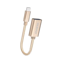 Dudao-sovitinkaapeli OTG USB 2.0 - USB Type C harmaa (L15T) hinta ja tiedot | Puhelinkaapelit | hobbyhall.fi
