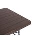Ruokapöytä kahdella penkillä, 180 cm., ruskea hinta ja tiedot | Puutarhakalusteet | hobbyhall.fi