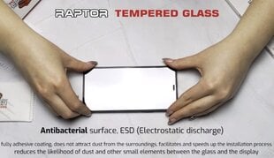 Swissten Raptor Diamond Ultra Clear Full Face Tempered Glass hinta ja tiedot | Näytönsuojakalvot ja -lasit | hobbyhall.fi