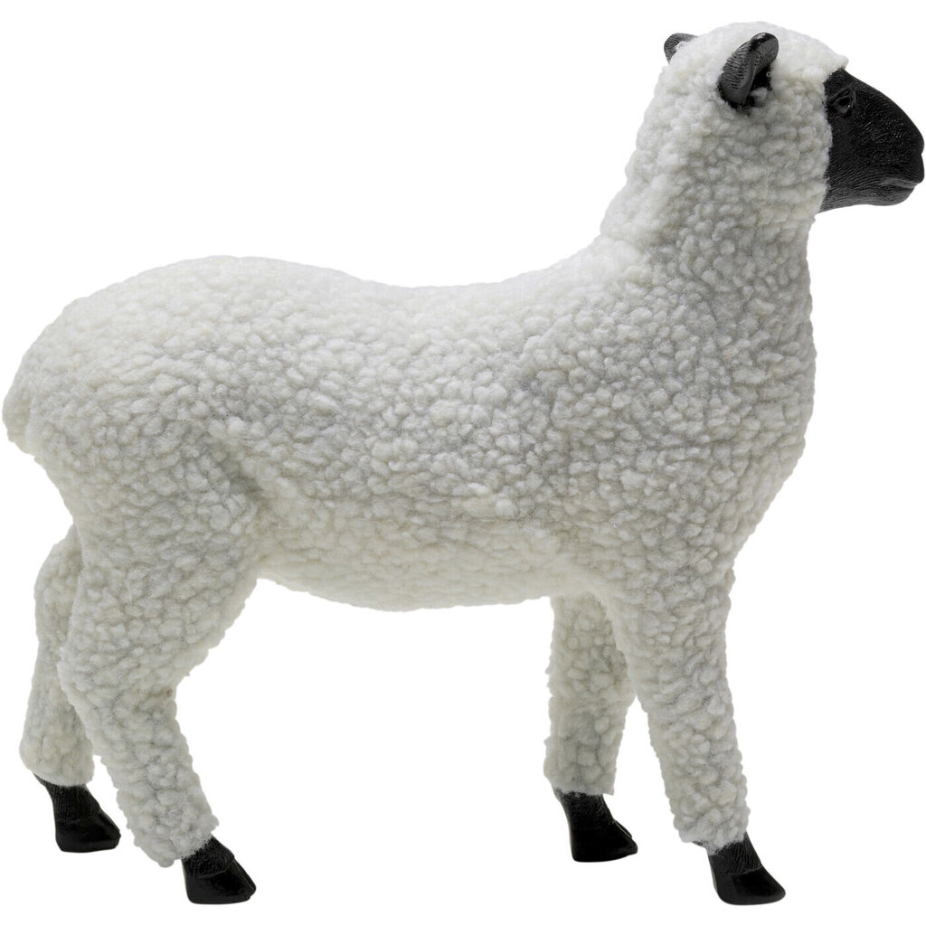 Koristefiguuri Happy Sheep Wool White 28cm hinta ja tiedot | Sisustustuotteet | hobbyhall.fi