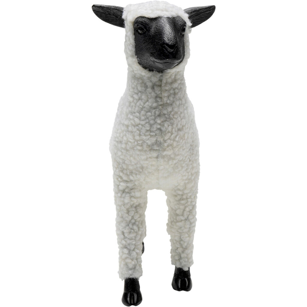 Koristefiguuri Happy Sheep Wool White 28cm hinta ja tiedot | Sisustustuotteet | hobbyhall.fi