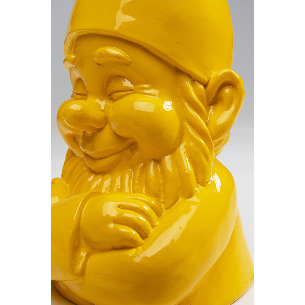 Pieni veistos, Gnome, Keltainen 21cm hinta ja tiedot | Sisustustuotteet | hobbyhall.fi