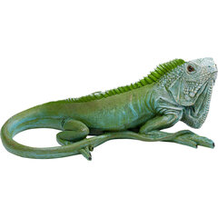 Pieni veistos, Lizard, Vihreä 35cm hinta ja tiedot | Sisustustuotteet | hobbyhall.fi