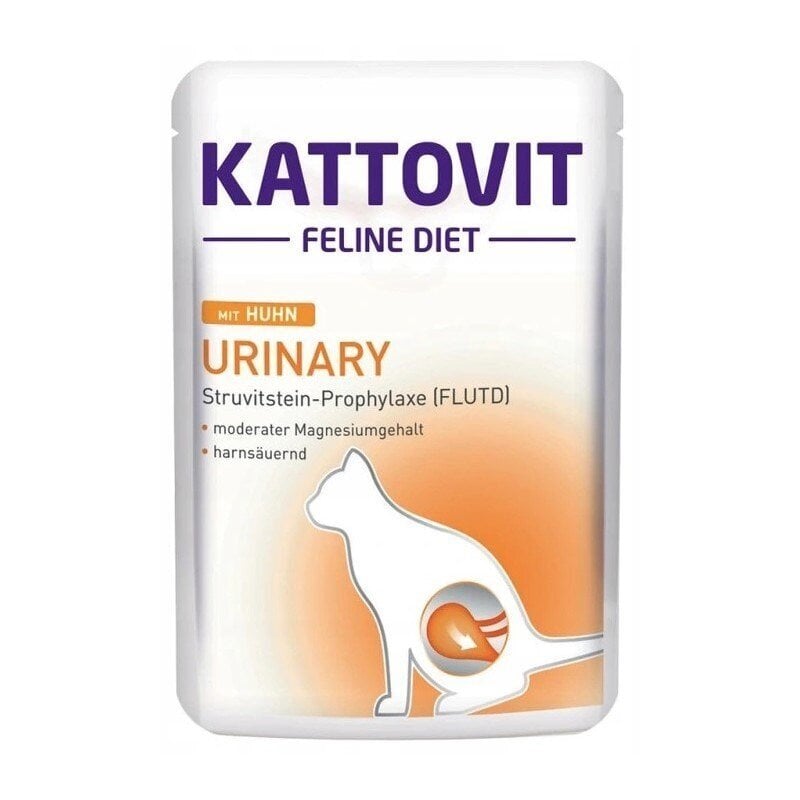 Kattovit Feline Diet Urinary aikuisille kissoille, 12x85 g hinta ja tiedot | Kissanruoka | hobbyhall.fi