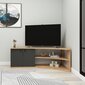 TV-pöytä Kalune Design Termera, ruskea/harmaa hinta ja tiedot | TV-tasot | hobbyhall.fi