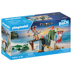 71473 PLAYMOBIL® Pirates, merirosvo alligaattorilla hinta ja tiedot | LEGOT ja rakennuslelut | hobbyhall.fi