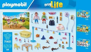 71451 PLAYMOBIL® City Life, Kostiumų vakarėlis hinta ja tiedot | LEGOT ja rakennuslelut | hobbyhall.fi