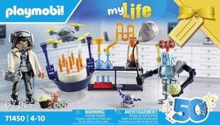 71450 PLAYMOBIL® City Life, Tyrėjai su robotais hinta ja tiedot | LEGOT ja rakennuslelut | hobbyhall.fi