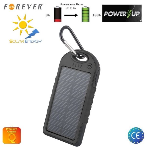 Forever PB-016 Solar Power Bank 5000mAh