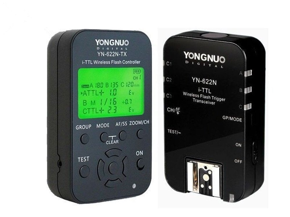 Yongnuo YN-622N laukaisusarja Nikonille hinta ja tiedot | Kameratarvikkeet | hobbyhall.fi