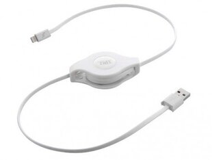 TnB Lightning / USB-kaapeli (irrotettava) 90cm hinta ja tiedot | Puhelinkaapelit | hobbyhall.fi