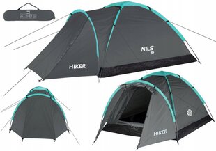 Teltta Nils NC6010-č, harmaa hinta ja tiedot | Nils Camp Urheilu ja vapaa-aika | hobbyhall.fi