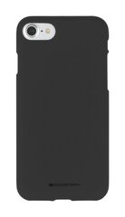 Kotelo Mercury Soft Jelly Case Apple iPhone 13 Pro Max musta hinta ja tiedot | Puhelimen kuoret ja kotelot | hobbyhall.fi