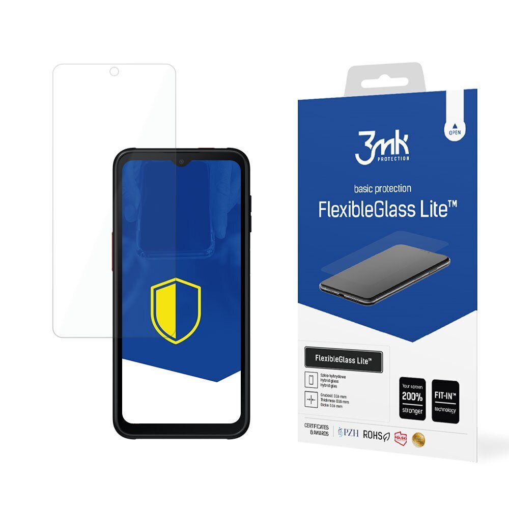 Suojalasi 3mk FlexibleGlass Lite™ Samsung Galaxy XCover 6 Prolle hinta ja tiedot | Näytönsuojakalvot ja -lasit | hobbyhall.fi