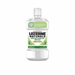 Suuvesi Listerine Naturals ikenien suojaus, 500 ml hinta ja tiedot | Suuhygienia | hobbyhall.fi