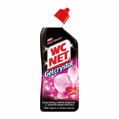 WC-geeli WC Net Crystal, Pink Flowers, 750 ml hinta ja tiedot | Puhdistusaineet | hobbyhall.fi