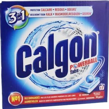 Pyykinpesukonetabletit Calgon 3 in 1, Powerball, 17 kpl hinta ja tiedot | Pyykinpesuaineet | hobbyhall.fi