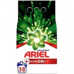 Pesujauhe Ariel Ultra oxi effect, 38 pesua, 2.47 kg hinta ja tiedot | Pyykinpesuaineet | hobbyhall.fi