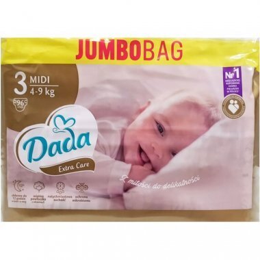 Vaipat DADA Extra Care koko 3, 4-9 kg, midi, 96 kpl hinta ja tiedot | Vaipat | hobbyhall.fi