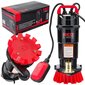 Sadevesipumppu, kelluva, Red Technic, 8000 l/h hinta ja tiedot | Puhdasvesipumput | hobbyhall.fi