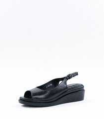 Naisten sandaalit 440107 01, musta 440107*01-040 hinta ja tiedot | Naisten avokkaat ja sandaalit | hobbyhall.fi