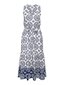 JDY naisten mekko 15325613*01, valkoinen/sininen 5715518088192 hinta ja tiedot | Mekot | hobbyhall.fi
