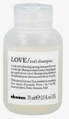 Shampoo kiharille hiuksille Davines Love Curl Shampoo 75ml hinta ja tiedot | Shampoot | hobbyhall.fi