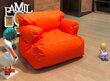 Papupussi Mini Relax, oranssi hinta ja tiedot | Säkkituolit, rahit ja penkit | hobbyhall.fi