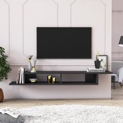 TV-kaappi Kalune Design Numudio, musta hinta ja tiedot | TV-tasot | hobbyhall.fi