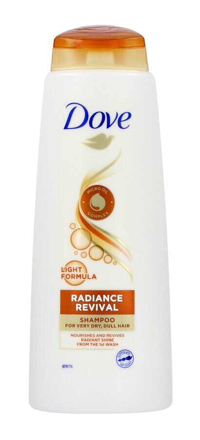 Shampoo Dove Radiance Revival, 400 ml hinta ja tiedot | Shampoot | hobbyhall.fi
