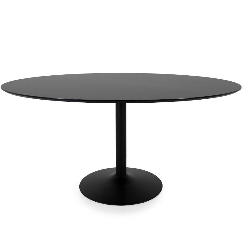 Pöytä Aatrium Taco, 160x110x74 cm, musta hinta ja tiedot | Ruokapöydät | hobbyhall.fi