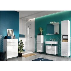 Kylpyhuoneen kaappi Aatrium Salinas, 80x34x56 cm, valkoinen hinta ja tiedot | Kylpyhuonekaapit | hobbyhall.fi