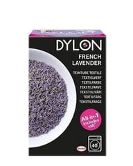 Tekstiiliväri Dylon, ranskalainen laventeli, pesukoneeseen, 350 g hinta ja tiedot | Pyykinpesuaineet | hobbyhall.fi