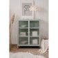 Vitriini Aatrium Milton, 80x40x101 cm, vihreä hinta ja tiedot | Vitriinit | hobbyhall.fi