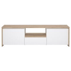 TV-taso Aatrium Next, 177x48x52 cm, valkoinen/ruskea hinta ja tiedot | TV-tasot | hobbyhall.fi