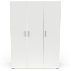 Kaappi Aatrium Izzy, 134x51x185 cm, valkoinen hinta ja tiedot | Kaapit | hobbyhall.fi