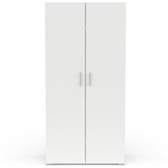 Kaappi Aatrium Izzy, 90x51x185 cm, valkoinen hinta ja tiedot | Kaapit | hobbyhall.fi