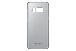 Takakuori Samsung Galaxy S8 Plus G955 kirkas kuori EF-QG955CBEGWW musta hinta ja tiedot | Puhelimen kuoret ja kotelot | hobbyhall.fi