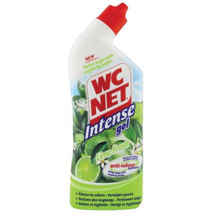 WC-geeli WC Net Intense, Lime Fresh, 750 ml hinta ja tiedot | Puhdistusaineet | hobbyhall.fi