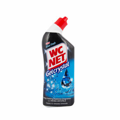 WC-geeli WC Net Crystal, Blue Fresh, 750 ml hinta ja tiedot | Puhdistusaineet | hobbyhall.fi